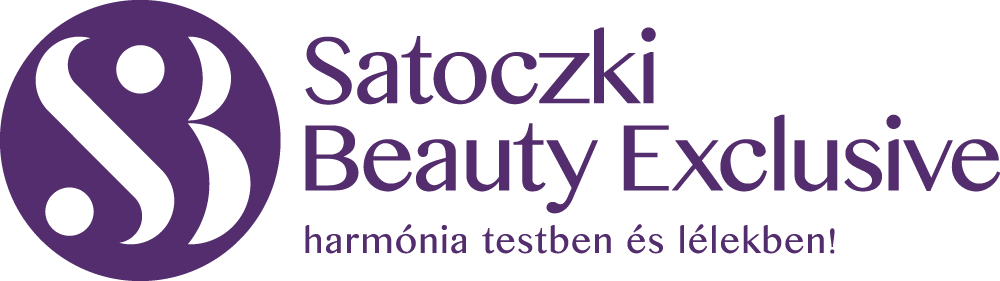 Satoczki Beauty logo fekvő